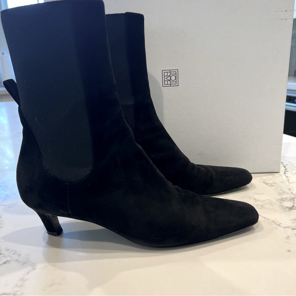 Toteme Suede Back Boots